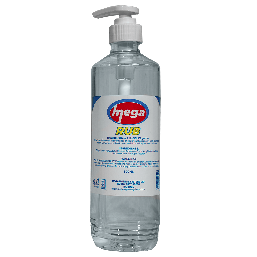 Mega RUB Hand sanitizer 500ML (Gel)